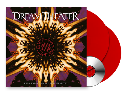 Dream Theater - Lost Not Forgotten Archives: When Dream & Day Reunite (Live). Ltd Ed. Red 2LP/CD.
